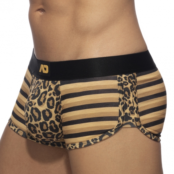 Boxer LEO STRIPE Brown