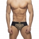 Jockstrap LEO STRIPE Brown