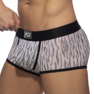 Addicted Boxer TIGER PRINT Grey