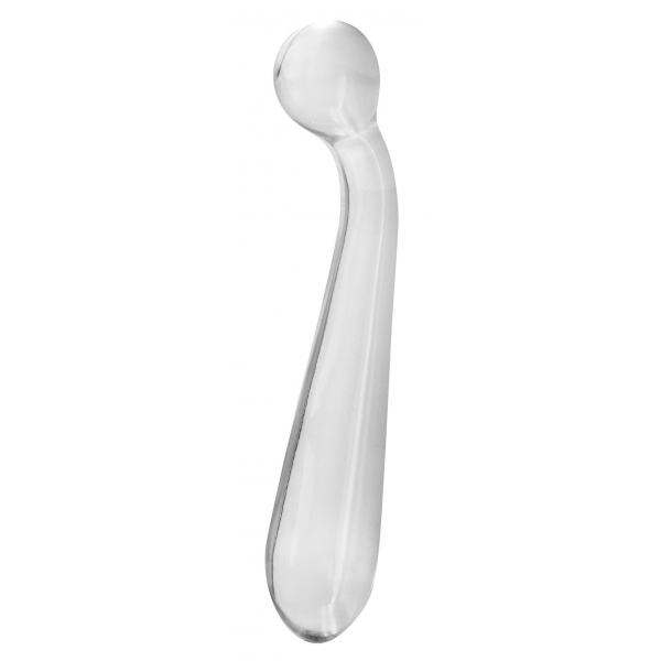 Glazen dildo G-Spot Wand 16 x 3.5cm Helder