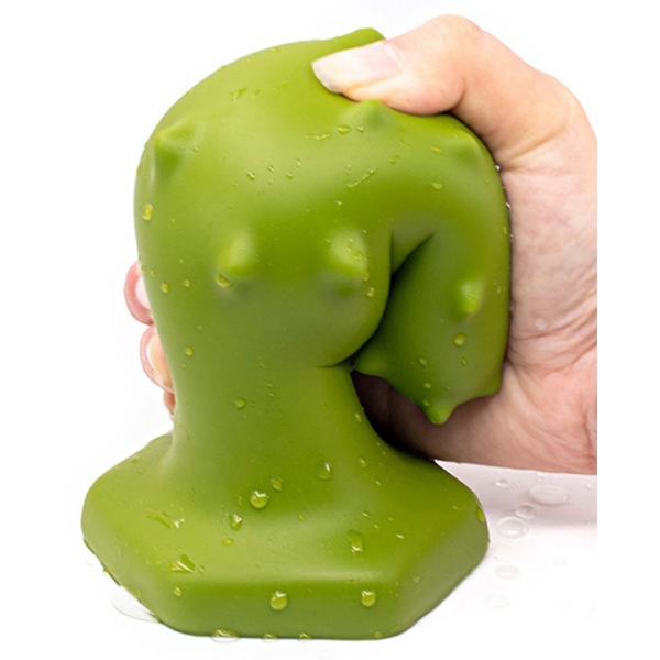 Silicone stop Monster Spike M 12 x 4.5cm Groen