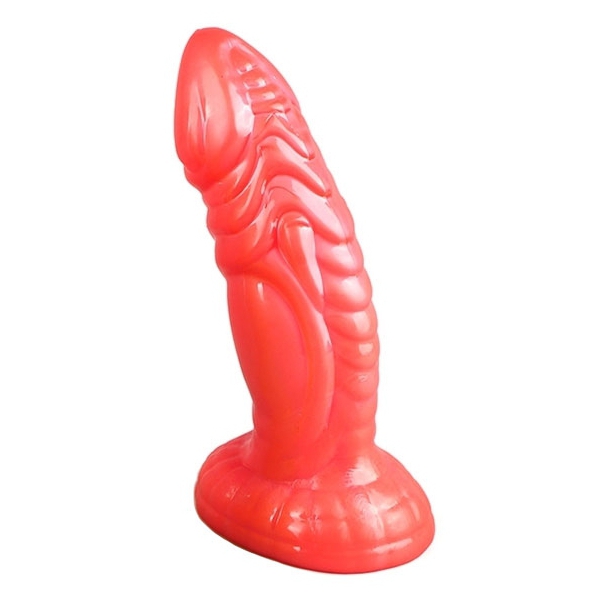 Consolador Fantasy Snaky 17 x 5.5cm Rojo