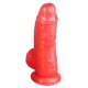 Dildo Fantasy Fatox 16 x 7.5cm Rot