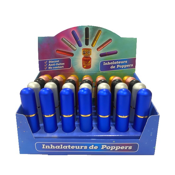 Display Inhalateurs pour Aroma en Aluminium x35