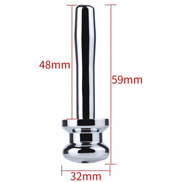 Holle Penisplug 5cm - Diameter 9mm