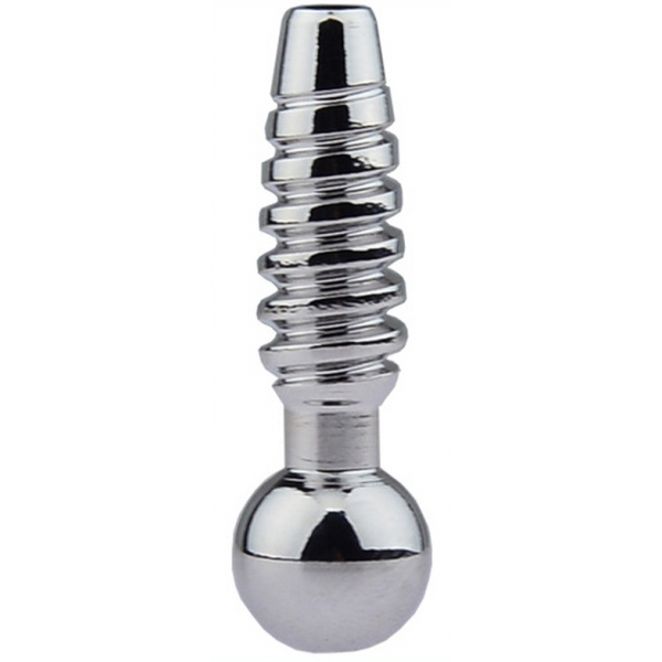 Plug Penis durchbohrt Screw 2.5cm - Durchmesser 8mm