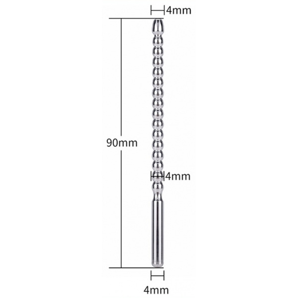 Mini asta per uretra 6,5 cm - diametro 4 mm