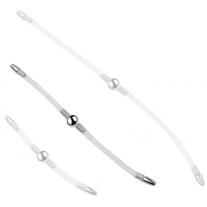 FUKR Flexi Duo Flexibler Doppel-Urethra-Stab 24cm - Durchmesser 8mm