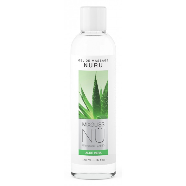 Gel de masaje Nuru MixGliss Aloe Vera 150ml