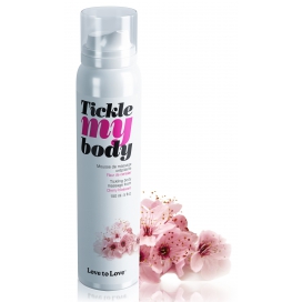 Love to Love Mousse de massage crépitante Tickle My Body Fleur de Cerisier 150ml