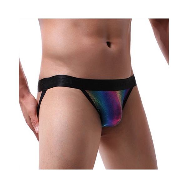 Rainbow sexy jockstrap