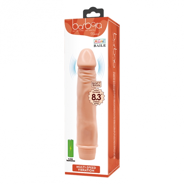 Baile Speed Vibrierender Dildo 18 x 4.5cm