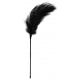 Teasing duster 56cm Black