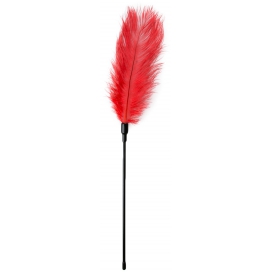 EasyToys Fetish Collection Plumeau plagerig rood 56cm