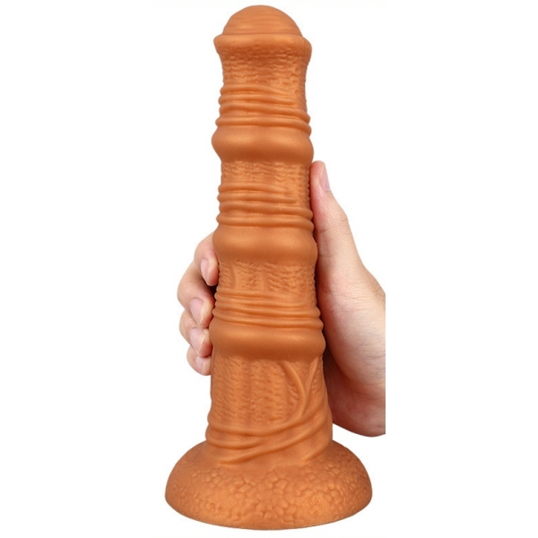 RibHorse Silicone Dildo 21 x 5.5cm