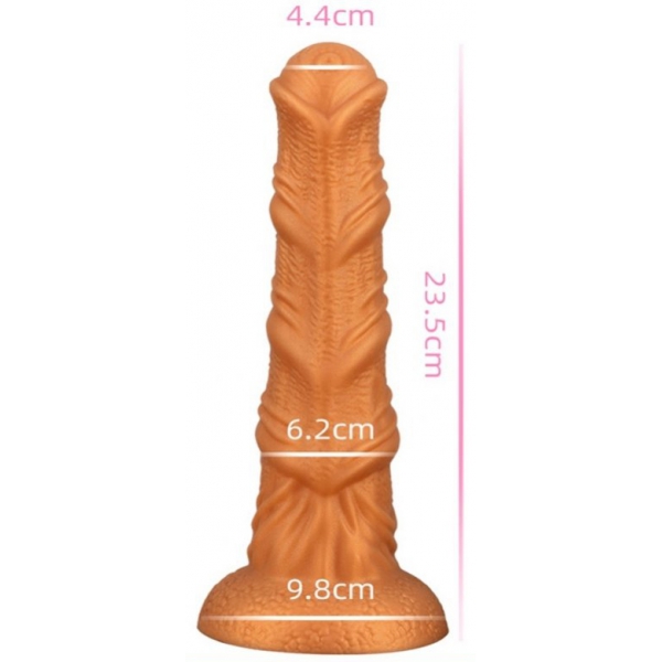 RibHorse Silicone Dildo 21 x 5.5cm