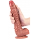 Dildo Ribby 22 x 5cm Marrone