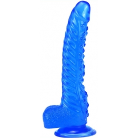 ToppedMonster Monster Ribby Dildo 22 x 5cm Blauw