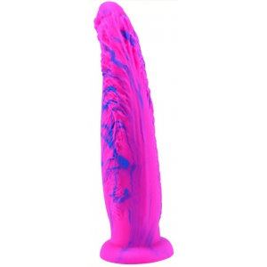 F*CK MY COLOR Dildo Koal 25 x 6 cm rosa-blu