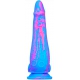 Silicone dildo Inkipus 18 x 5.5cm Blue-Pink