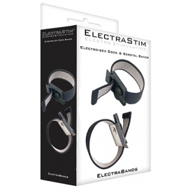 ElectraStim Cockring and Ballstretcher Bands Electrostim Electrosex 70mm