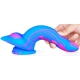 Dildo Banadick 15 x 4cm Blauw-Roze