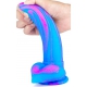 Dildo Banadick 15 x 4cm Blu-Rosa