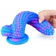 Dildo Corn 16 x 4cm Blue-Pink