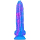 Consolador Corn 16 x 4cm Azul-Rosa