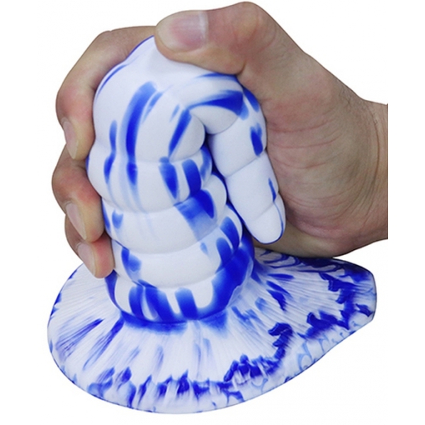 Plug Farbe Einhorn 18 x 6cm Blau-Weiß