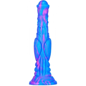 F*CK MY COLOR Dildo Dog Longo 26 x 6cm Azul-Rosa