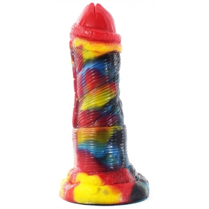 F*CK MY COLOR Dildo Nox 18 x 6cm Multicor