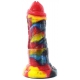 Dildo Nox 18 x 6cm Multicor