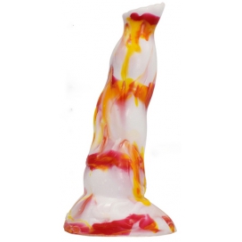 Dildo Lupkal 19 x 5,5 cm Bianco-Arancione