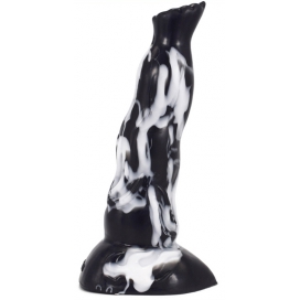 Lupkal 19 x 5.5cm Dildo Schwarz-Weiß