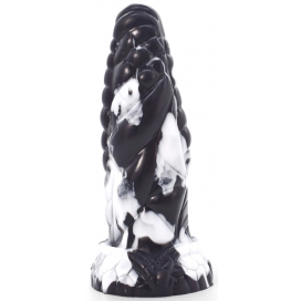 F*CK MY COLOR Pythor Dildo 17 x 6 cm Nero-Bianco