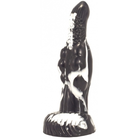 Freki Dildo 20 x 6cm Preto-branco