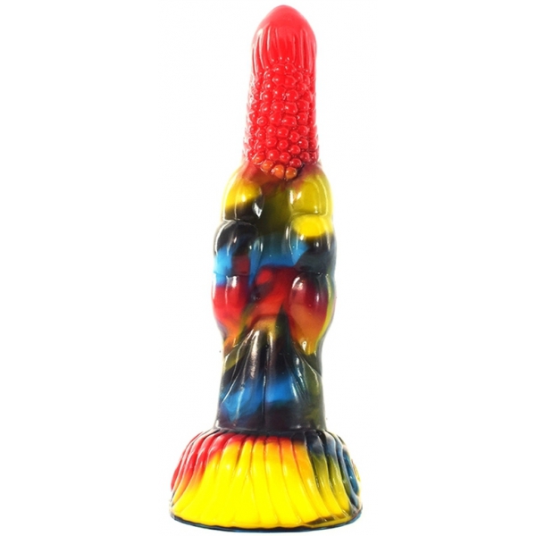 Dildo Freki 20 x 6cm Mehrfarbig