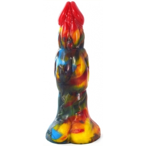 F*CK MY COLOR Dildo Wolorz 20 x 6 cm Multicolore