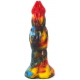 Dildo Wolorz 20 x 6cm Mehrfarbig