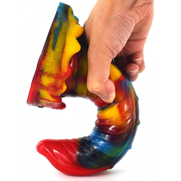 Dildo a lucertola 20 x 5cm Multicolore