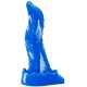 Dildo lucertola 20 x 5 cm blu-bianco