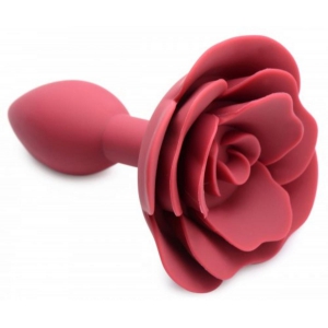 Master Series Plug Booty Blum in silicone con rosa 7,5 x 3 cm