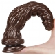 Dildo de cinzas monstruosas 24 x 6,5cm Castanho