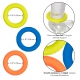 Lot de 3 Anneaux péniens en silicone LINK UP Climax 38mm