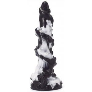 F*CK MY COLOR Dildo Seapok 19 x 6cm Zwart-Wit