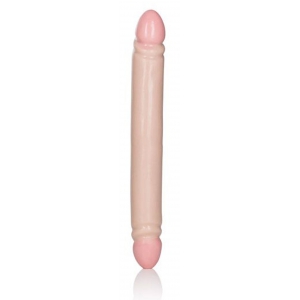 Calexotics Doppel-Dildo Elfenbein Duo Glatt 30 x 4cm