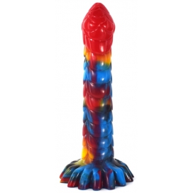 Graffiti Multicolor Butt Plug - 20 Red