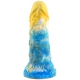 Dildo Toadyk 17 x 6 cm oro-blu