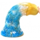 Dildo Toadyk 17 x 6cm Gold-Blue